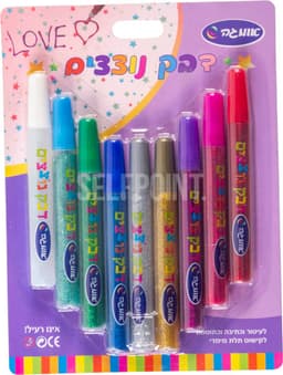 סט דבק נוצצים גדול קידליין