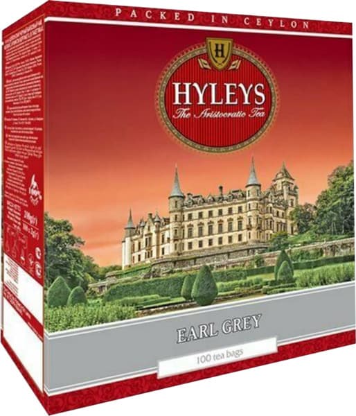 תה היליס שחור ארל גריי 100 שקיקים