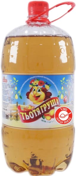 משקה מוגז בטעם אגס 1.5 ליטר GRUSHA