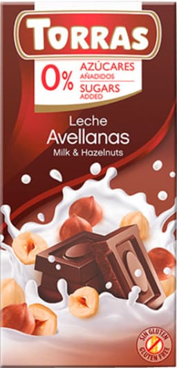 טוראס-שוקולד חלב אגוז ללת"ס 75 גרם