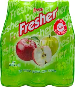 משקה פרשר תפוח 6*200