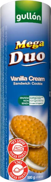 גולון ביסקוויט סנדוויץ וניל 500 גר