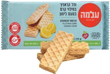 וופל בלגי בטעם לימון200ג