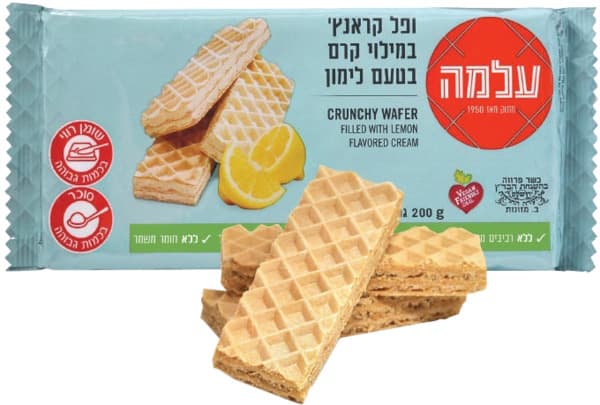 וופל בלגי בטעם לימון200ג