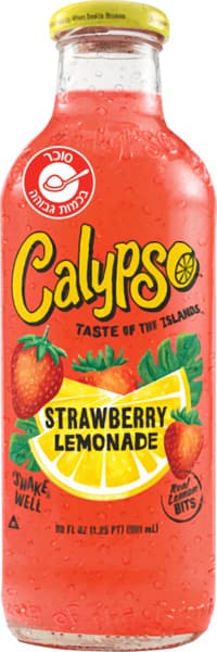 קליפסו לימונדה תות 473 מ"ל