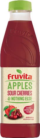 פרוויטה מיץ תפוחי עץ ודובדבנים 750 מ"ל