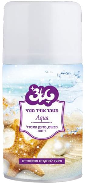מטהר אוויר אקווה טאצ 250 מ"ל
