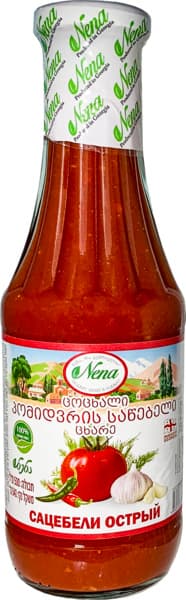 רוטב עגבניות (חריף)  סציבלי 540 גרם