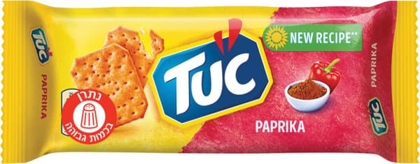 טוק קרקרים בתיבול פפריקה 100 גרם