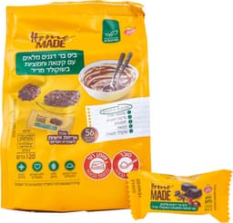 ביס בר דגנים מלאים בשוקולד 120 גרם