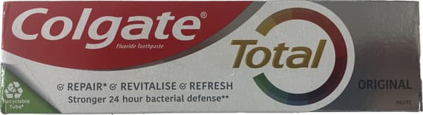 קולגייט - משחת שיניים טוטאל לבנה 75 מ"ל