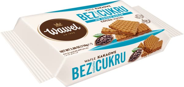 וופלים במילוי בטעם קקאו ללת"ס 110 גר