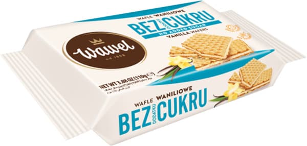 וופלים במילוי בטעם וניל ללת"ס 110 גר