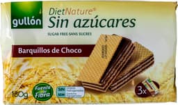 גולון וופל שוקולד ללא תוספת סוכר 180 גרם