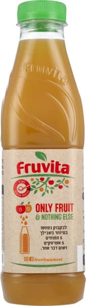 פרוויטה מיץ תפוחי עץ ואפרסקים 750 מל