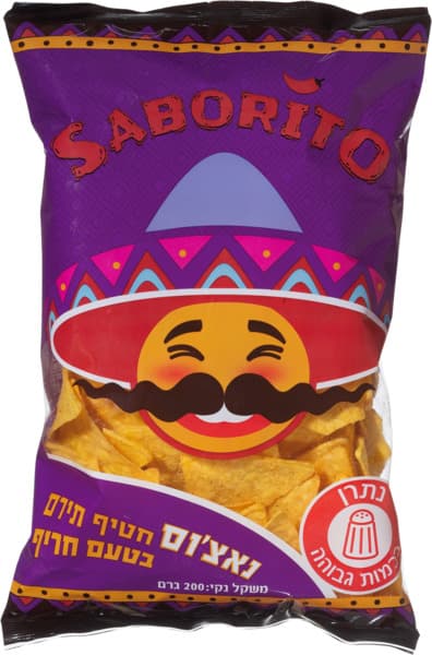 נאצ`וס חריף 200 גרם