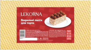 עלי וופל 150 גר LEKORNA