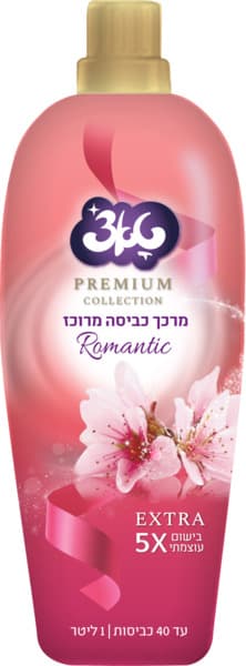 פרימיום מרכך כביסה מרוכז רומנטיק, 1 ליטר יצרן/מותג: טאצ