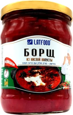 מרק בורשט עם כרוב חמ