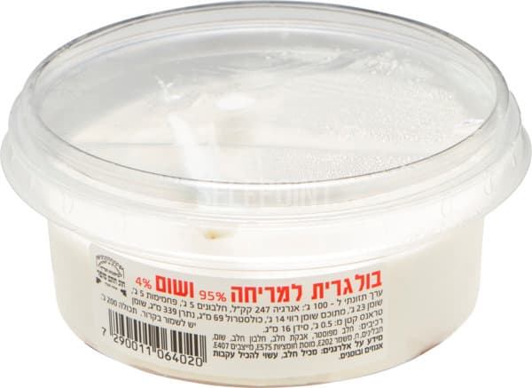 בולגרית למריחה בטעמים 200 גר