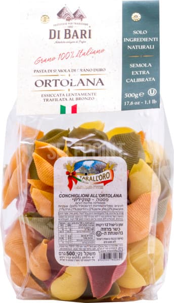 פסטה קונצינטלי  4 טעמים 500 גרם