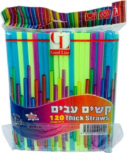 קשיים צבעוני עבים 120 יחידות