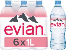 מים אוויאן 1*6 ליטר