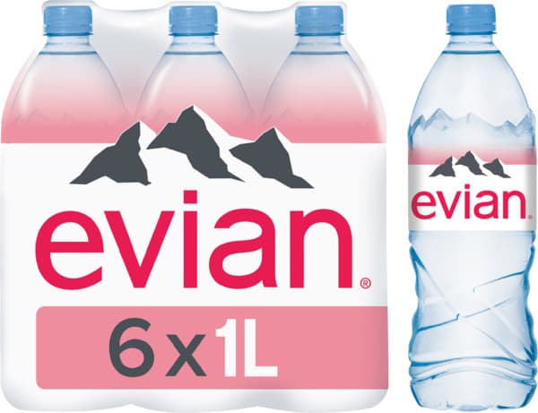 מים אוויאן 1*6 ליטר