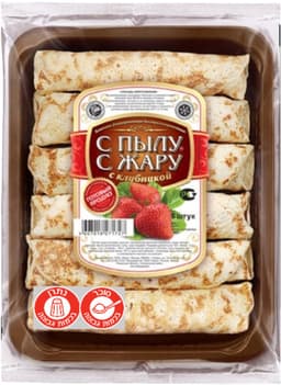 בלינצס במילוי תות 360 גרם