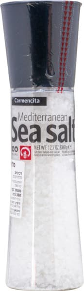 מלח ים במטחנה 360 גרם