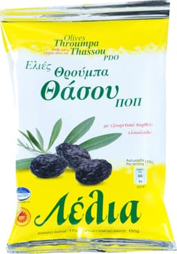 זיתים שחורים טבעיים טאסוס 170 גרם