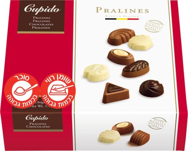 קופידו פרלינים בלגים