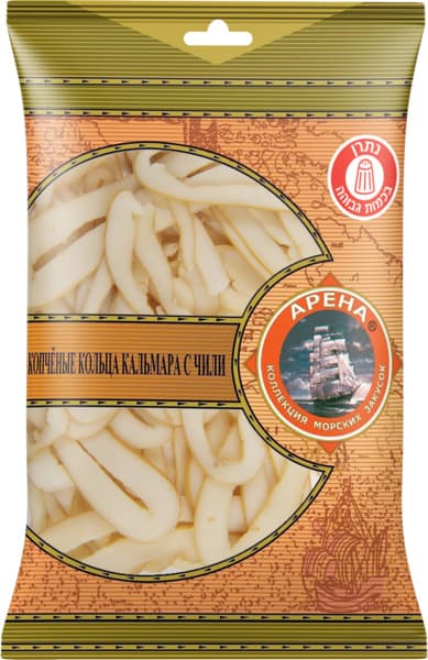 טבעות דיונון מעושן עם צילי 80 גרם