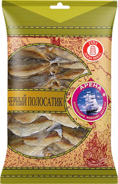 דג ארנה פס שחור 100 גרם