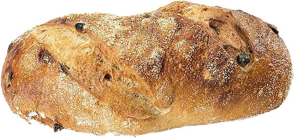 לחם אגוזים וצימוקים