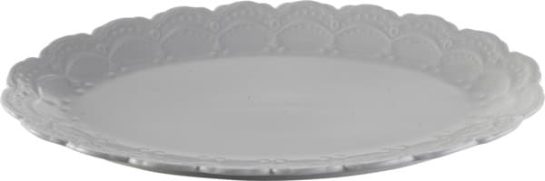 תחרה פלטה אובלית להג