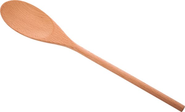 כף ארוכה מעץ