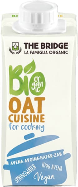 שמנת אורגנית לבישול על בסיס ש.שועל 240 מ