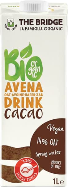 משקה שיבולת שועל - שוקו 1 ל THE BRIDGE