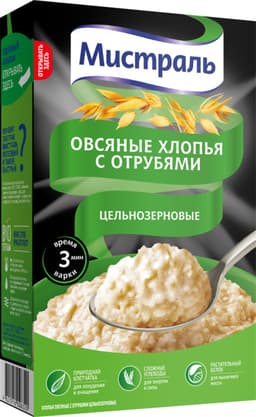 פתיתי שיבולת שועל מל