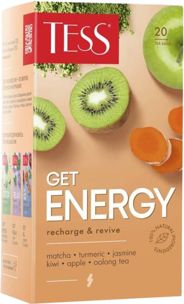 תה אולונג שקיות 20 שק 1.5 גר TESS