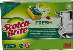 זוג ספוגים עם ידית אחיזה ללא שריטות