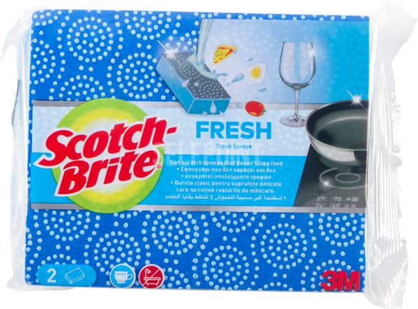 זוג ספוגים לניקוי ללא שריטות