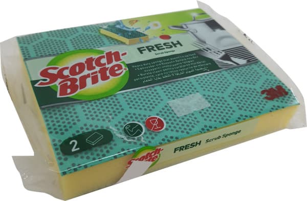 זוג ספוגי ניקוי קשה