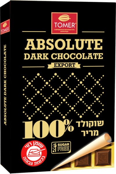 שוקולד מריר 100% ללא