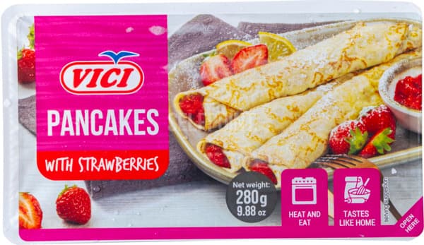 פנקייק במילוי ריבת תות 280 גרם