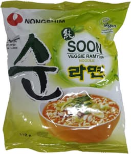 נונגשים ראמאן-נודלס בטעם ירקות 112 ג