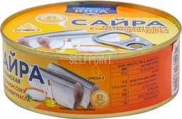 סאיירה במיץ טבעי בתוספת שמן 240 גר