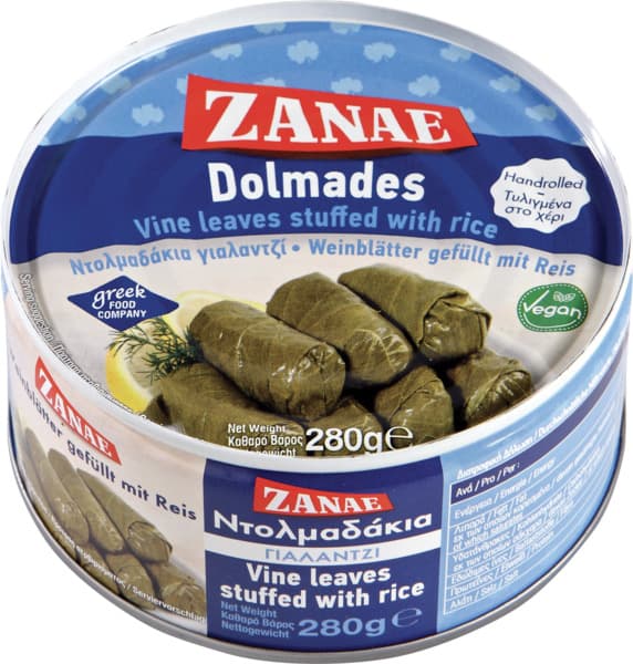 עלי גפן ממולאים באור