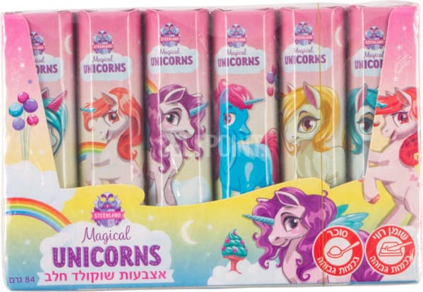 אצבעות שוק.חלב חד קרן84ג